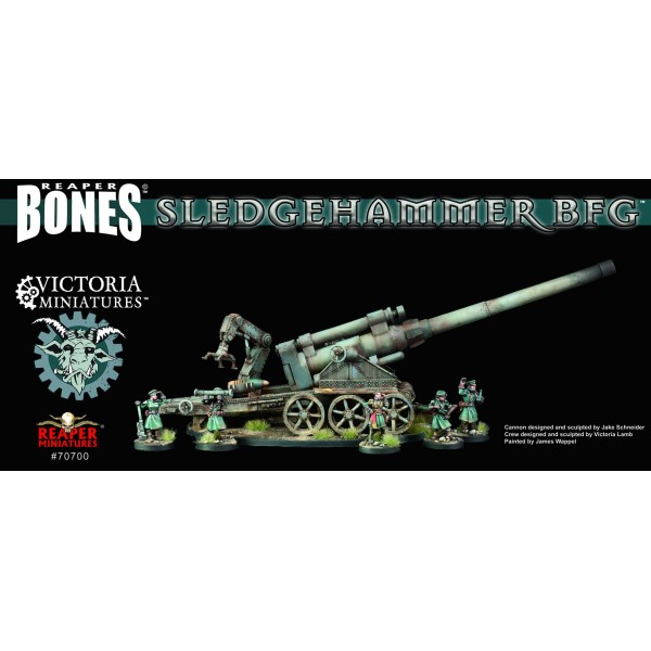 Reaper - Bones - Sledgehammer BFG (Victoria Miniatures) Reaper - Bones - Sledgehammer BFG (Victoria Miniatures)