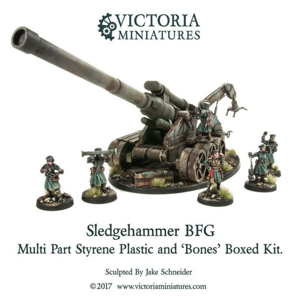 Reaper - Bones - Sledgehammer BFG (Victoria Miniatures) Reaper - Bones - Sledgehammer BFG (Victoria Miniatures)