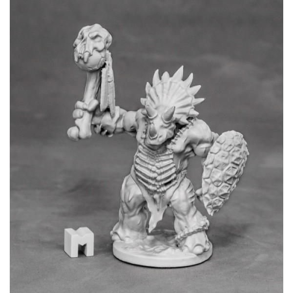Reaper - Dark Heaven Legends - Thunderfoot Defender (Triceratops) Reaper - Dark Heaven Legends - Thunderfoot Defender (Triceratops)
