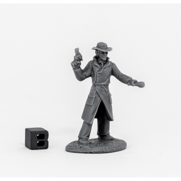 Reaper - Bones - Max Graves, Pulp Era Investigator Reaper - Bones - Max Graves, Pulp Era Investigator