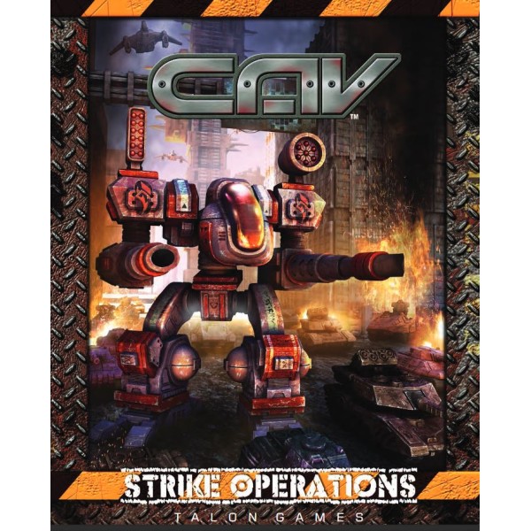 CAV - Strike Operations - Hardcover Rulebook