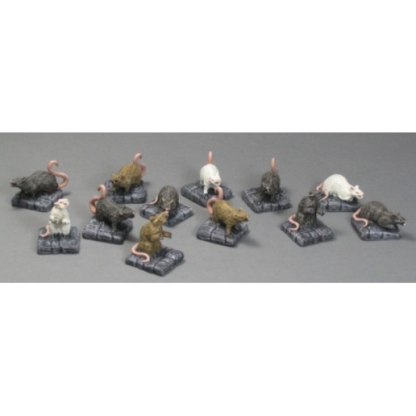 Reaper - Bones - Giant Rats (6) Reaper - Bones - Giant Rats (6)