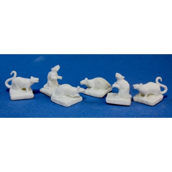 Reaper - Bones - Giant Rats (6) Reaper - Bones - Giant Rats (6)