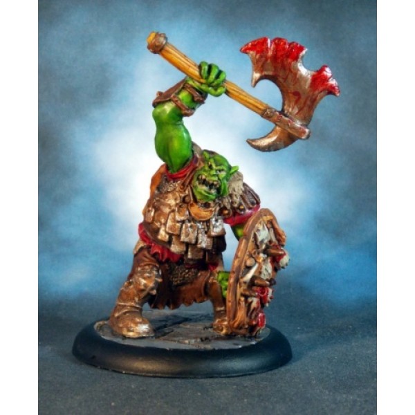 Reaper - Bones - Kavorgh, Orc Warboss Reaper - Bones - Kavorgh, Orc Warboss