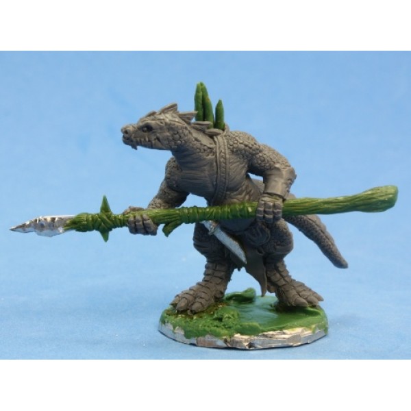 Reaper - Bones - Lizardman Spearman