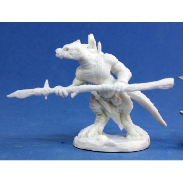 Reaper - Bones - Lizardman Spearman Reaper - Bones - Lizardman Spearman
