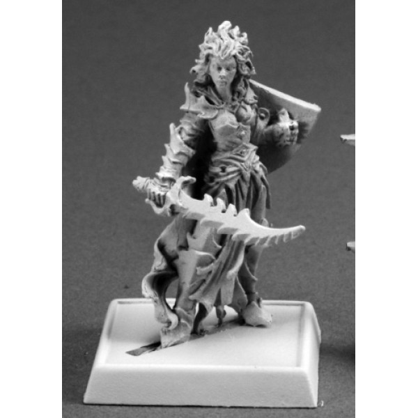 Reaper - Warlord: Evshyvandra Duskwidow, Dark Elf Warrior