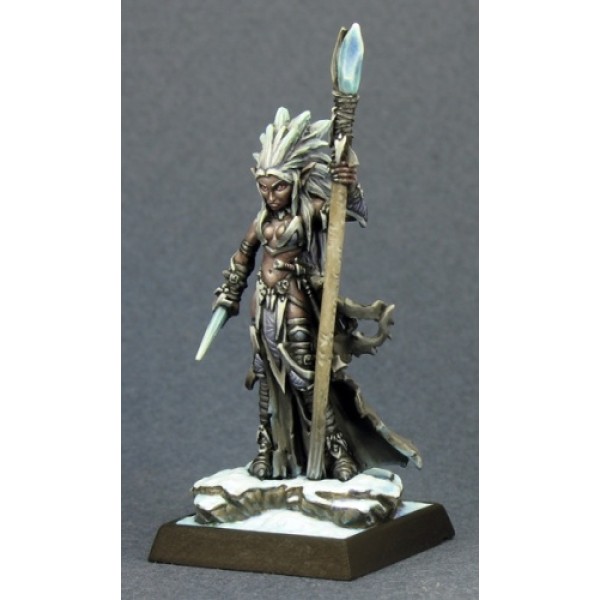 Reaper - Warlord: Liela Mordollwen, Dark Elf Sorceress Reaper - Warlord: Liela Mordollwen, Dark Elf Sorceress