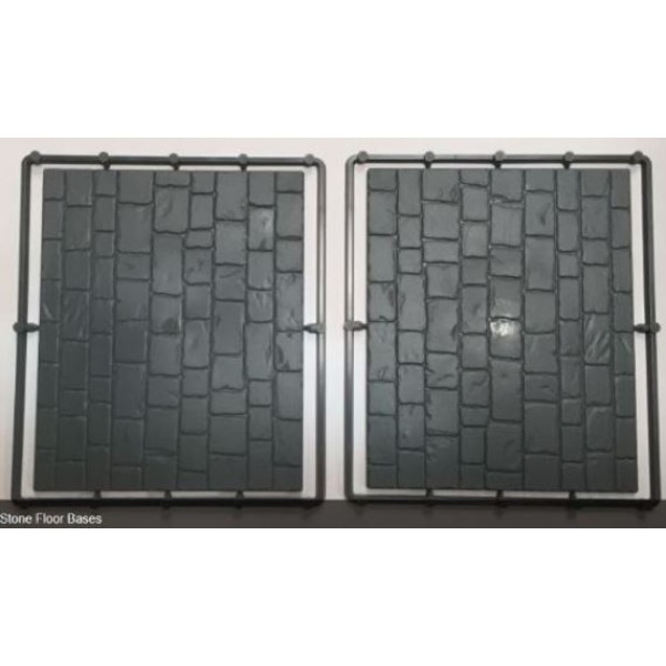 Renedra - Stone Floor Paving Bases 125 x 105mm - 2 bases Renedra - Stone Floor Paving Bases 125 x 105mm - 2 bases