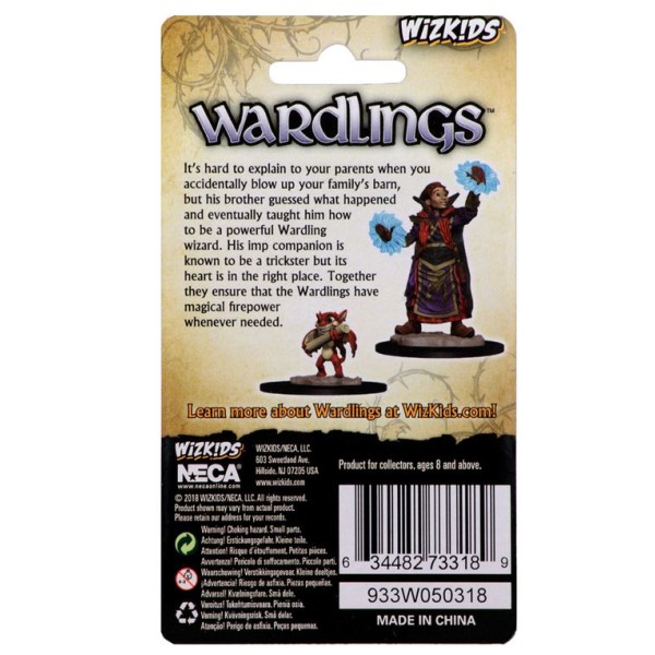 Clearance - Wizkids - Wardlings - Boy Wizard and Imp Clearance - Wizkids - Wardlings - Boy Wizard and Imp